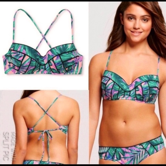 Shade & Shore Other - Shade & Shore Botanical Bikini Bottom Only NWOT XL